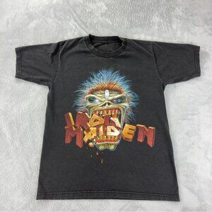 VTG Iron Maiden Men's Size Small 1988 Seventh Son of a Seventh Son Double Sided